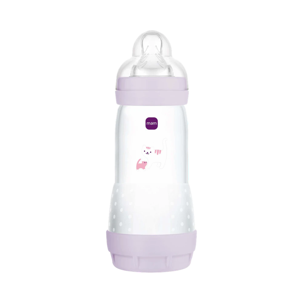 MAM Easy Start Anti-Colic Pink nappflaska 320 ml