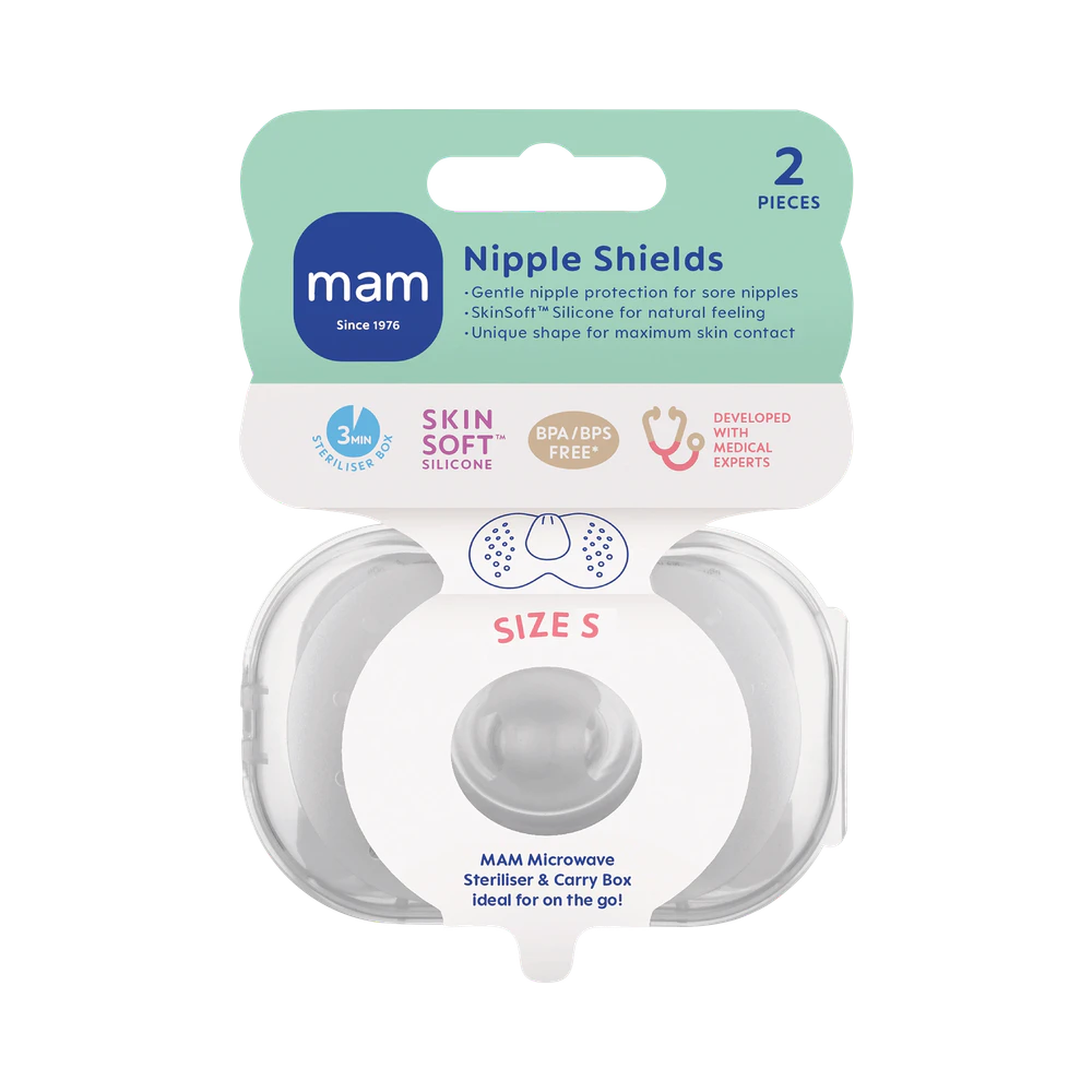 MAM S nipple shields 1 par