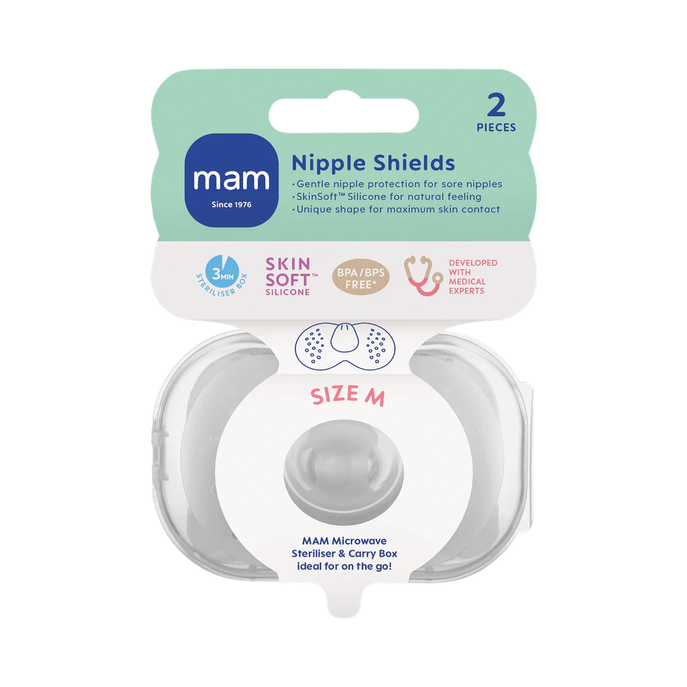 MAM M nipple shields 1 par