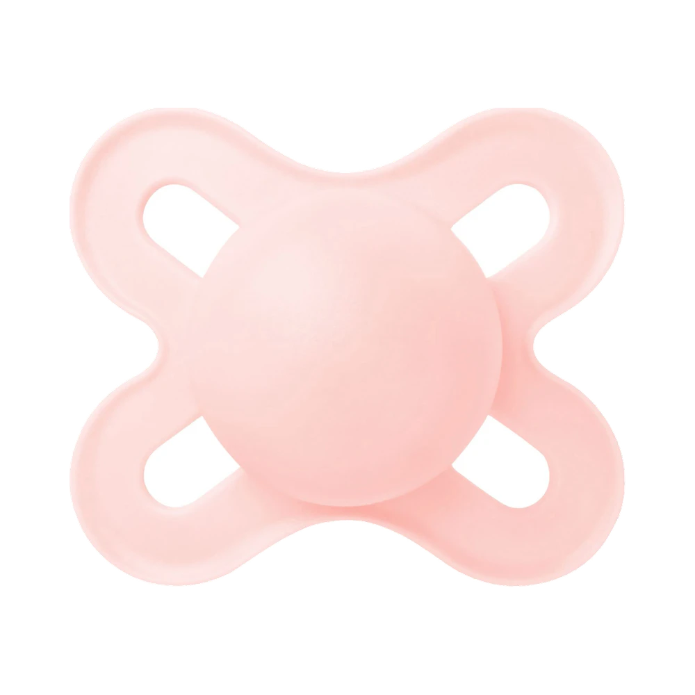 MAM Original Start Silk Pink 0–2 månader silikonnapp 1 st