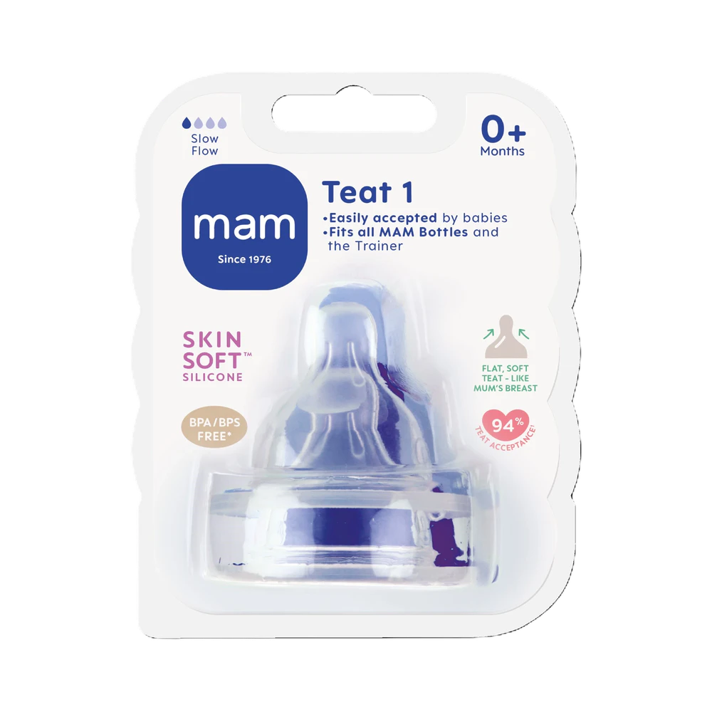 MAM Teat Stl 1 dinapp 2 st