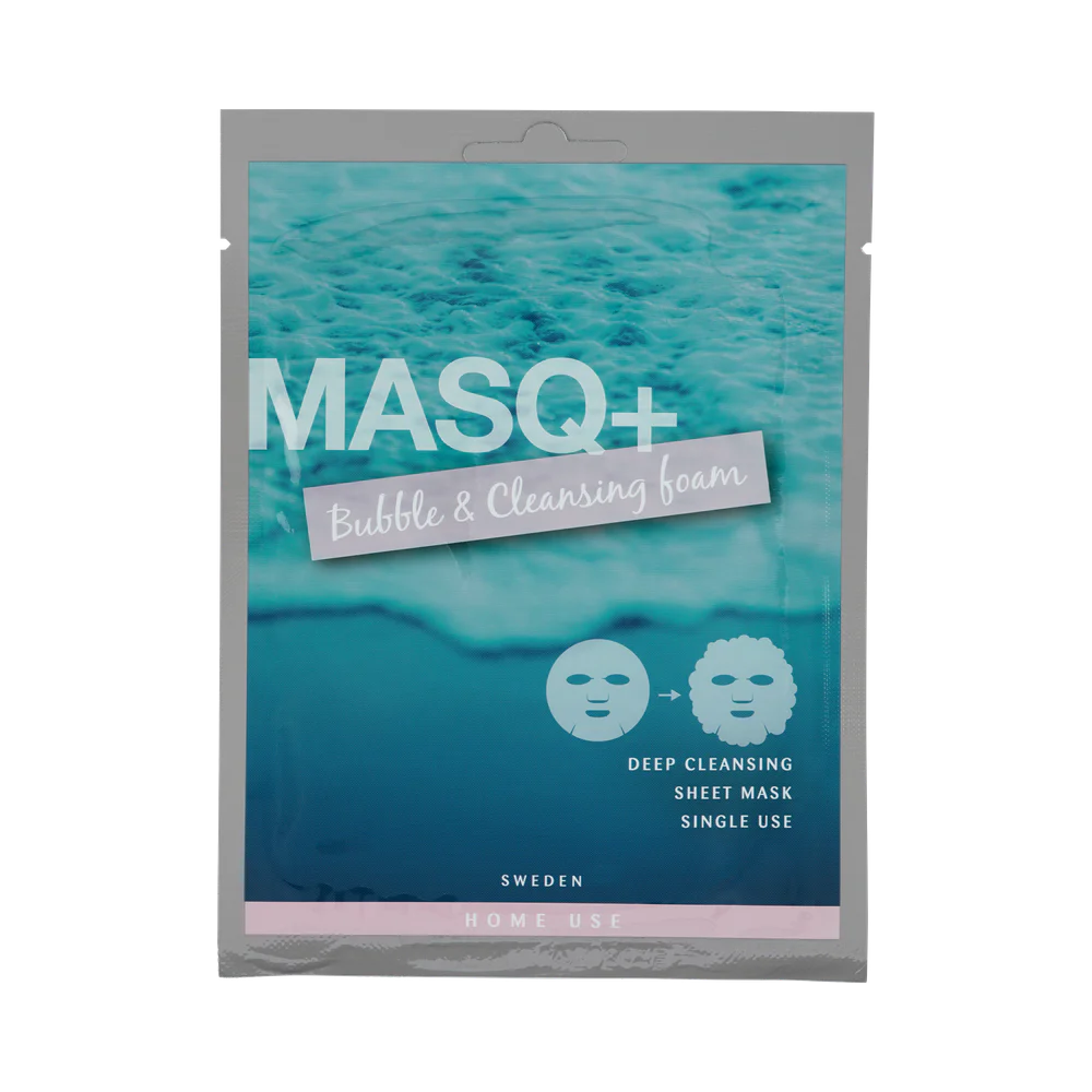 Masq + Bubble & Sheet Mask cleansing foam 1 st