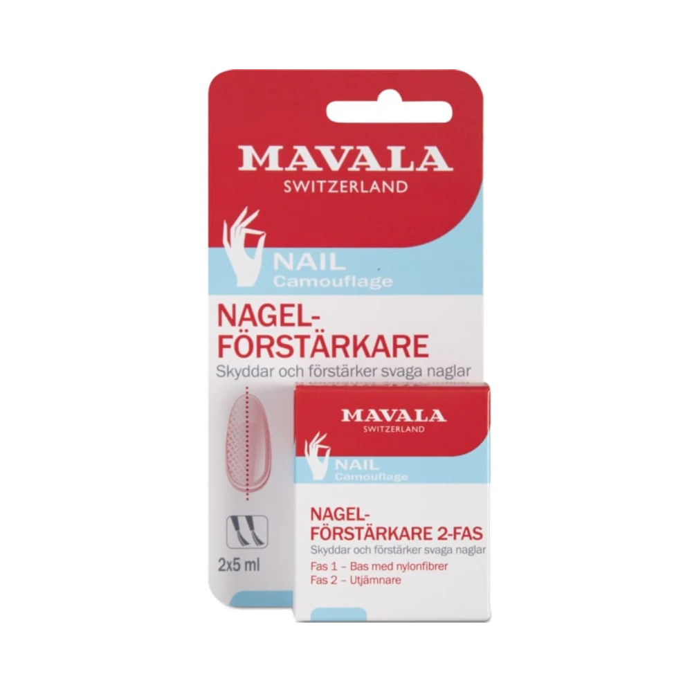 Mavala 2-Fas Kort nagelförstärkare 2 x 5 ml