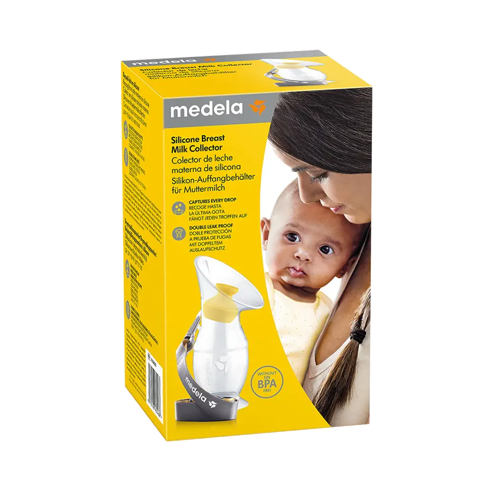 Medela i Silikon bröstmjölksuppsamlare 1 st