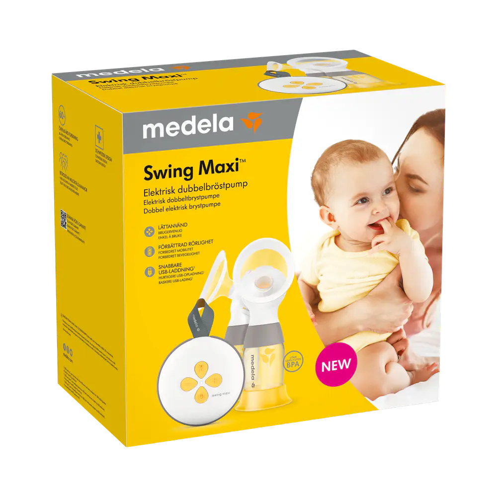 Medela Swing Maxi elektrisk dubbelbröstpump 1 st