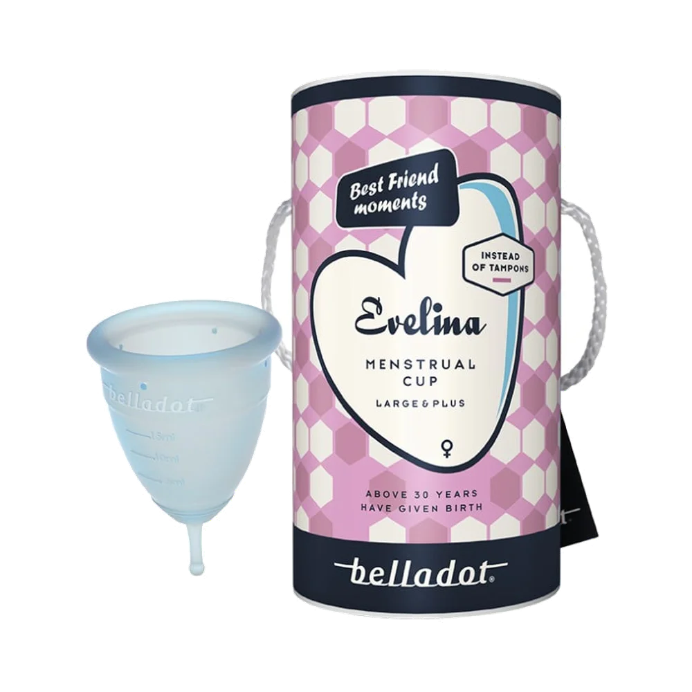 Belladot Evelina Large & Plus menskopp 1 st
