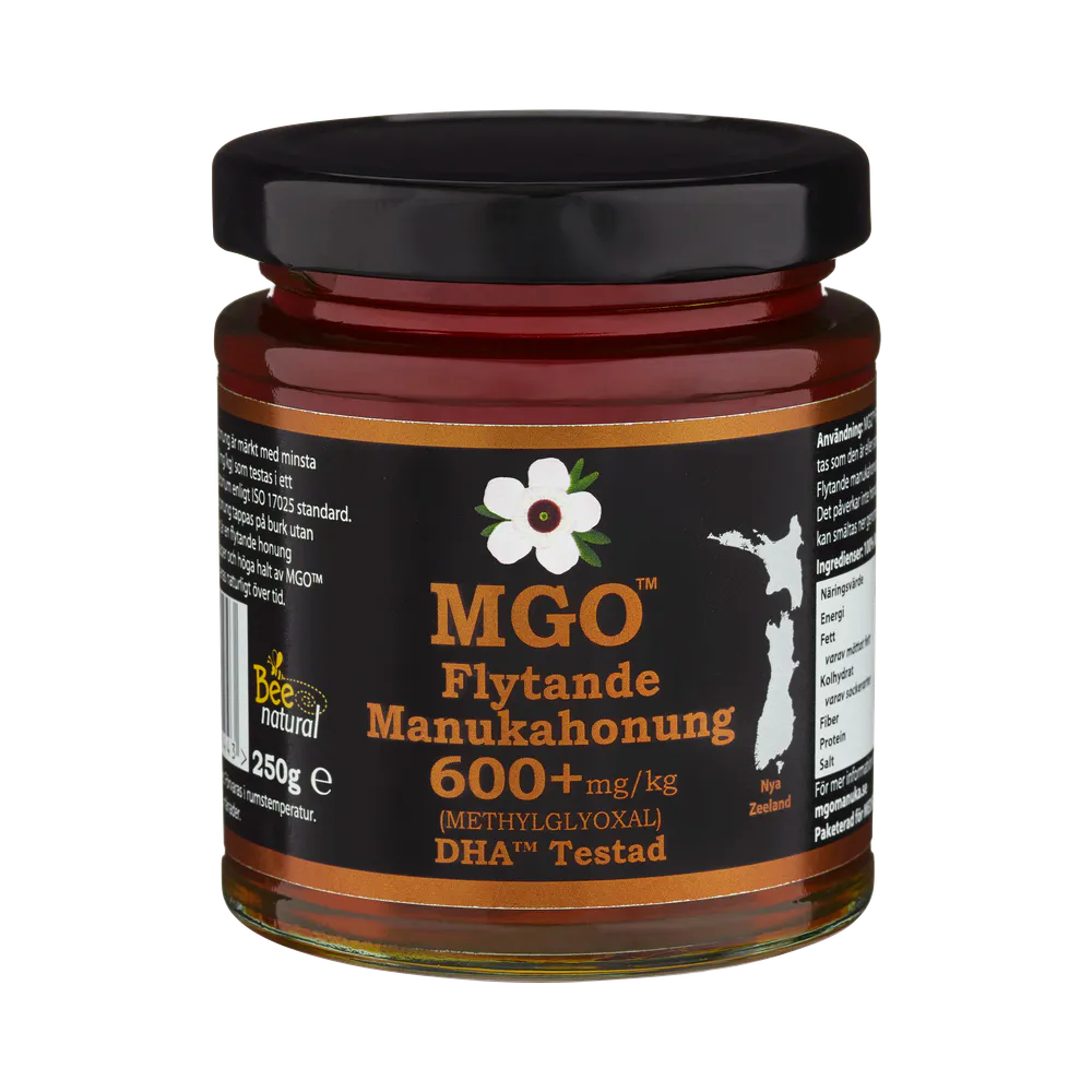 MGO Manukahonung 600+ flytande 250 g
