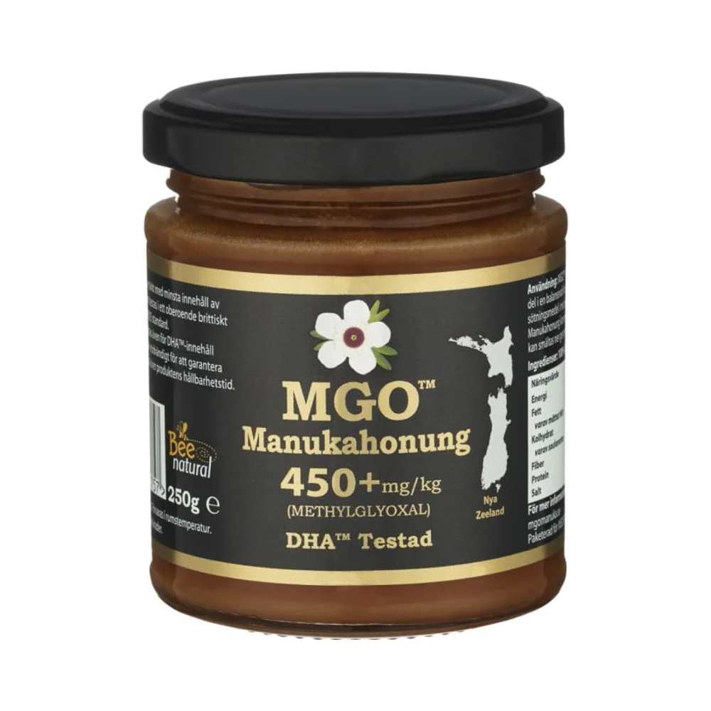 MGO 450+ manukahonung 250 g