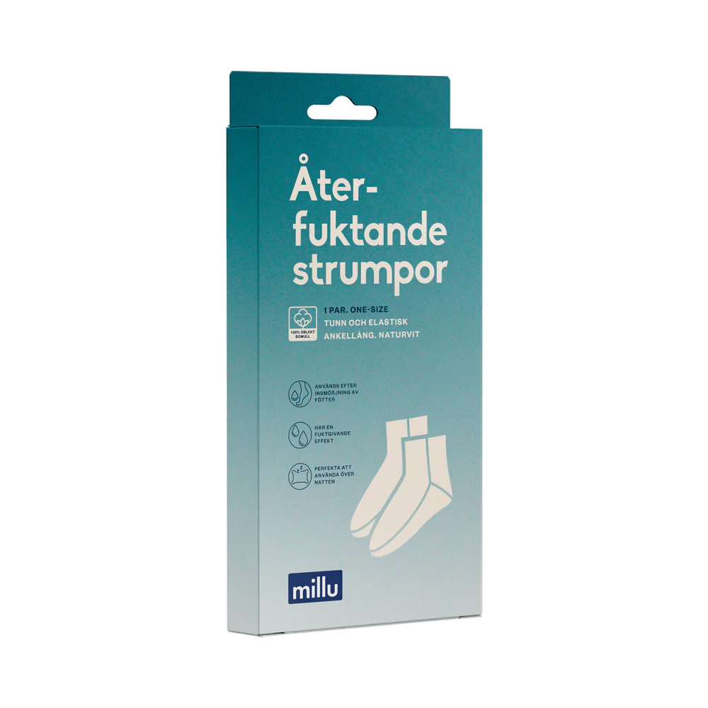 Millu återfuktande strumpor 1 par