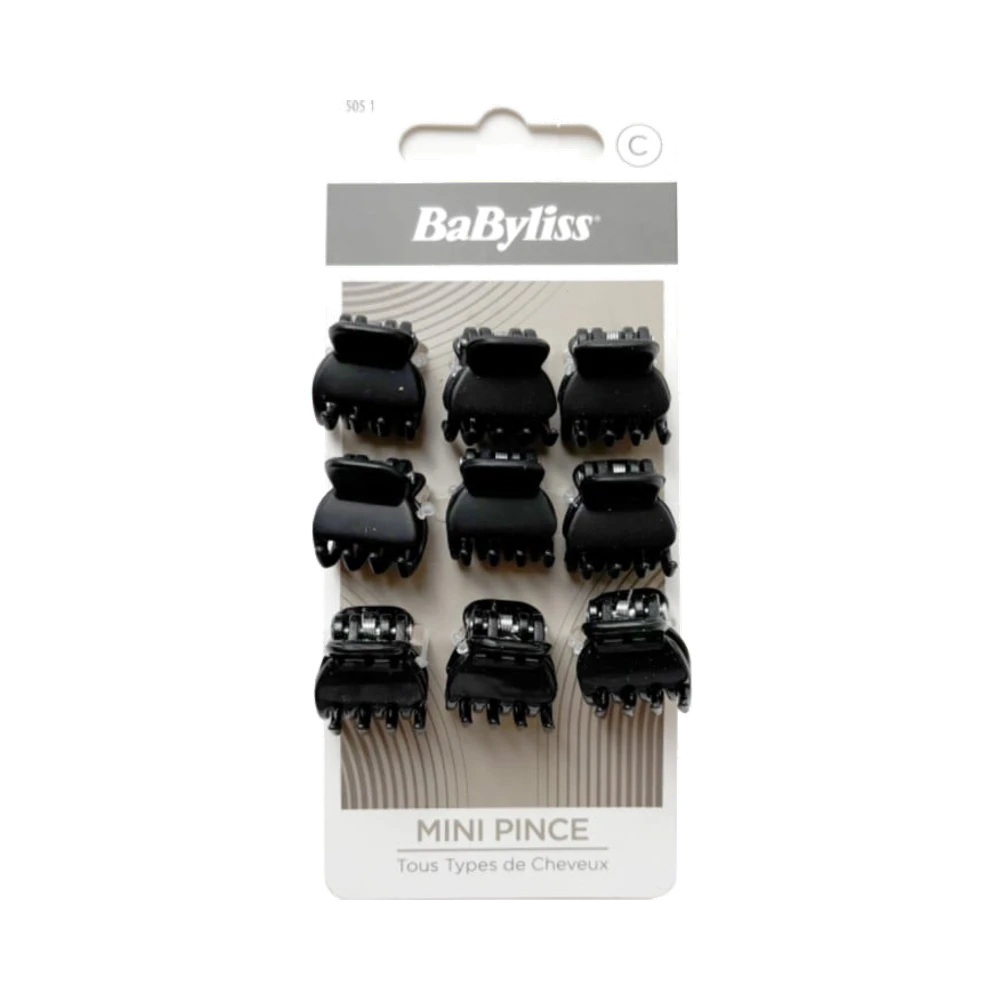 BaByliss Minikrokoklämma hårklämmor 9 st