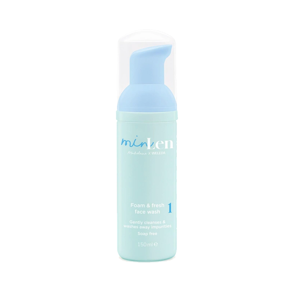 minLen Foam & Fresh face wash 150 ml