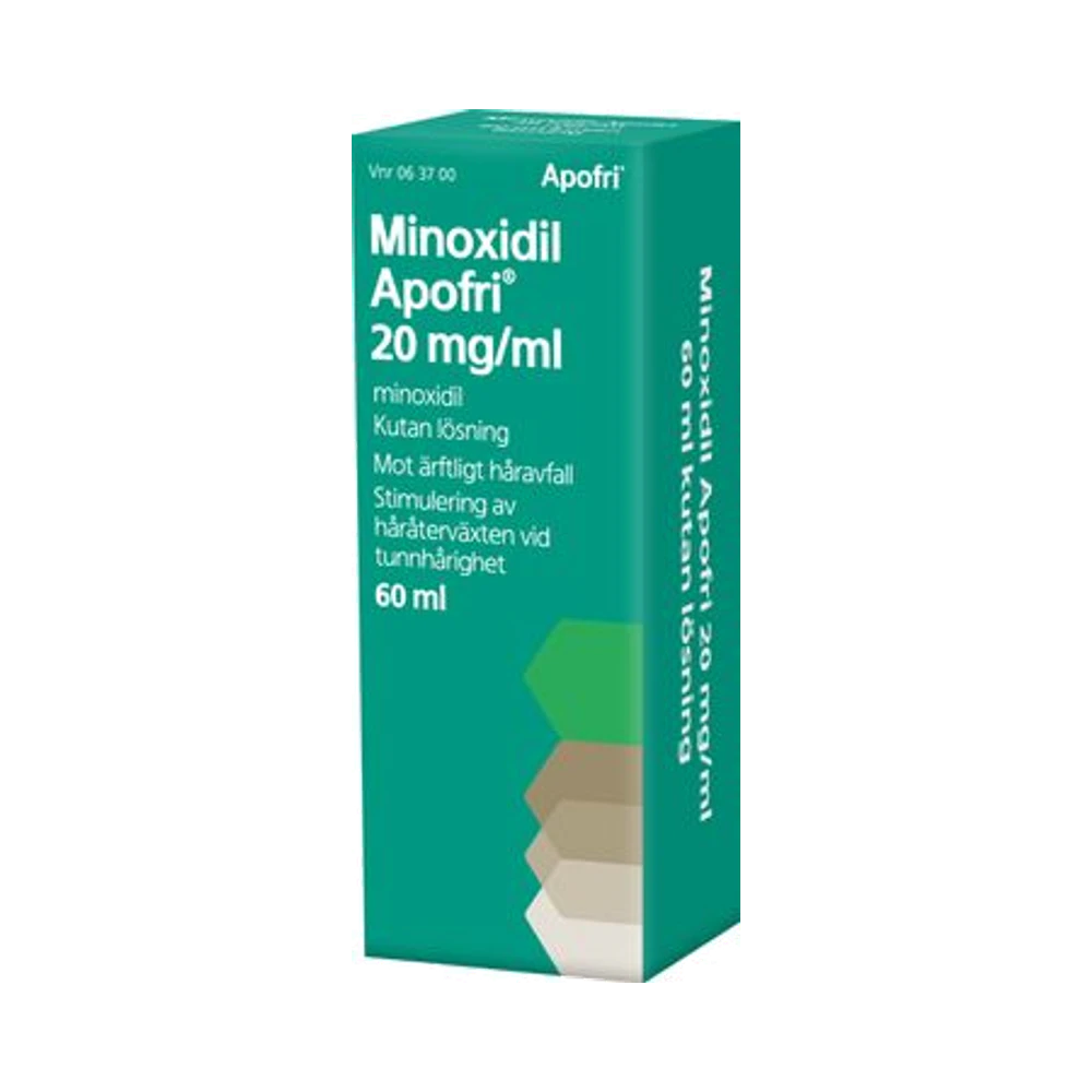 Apofri Minoxidil 20 mg/ml kutan lösning 60 ml