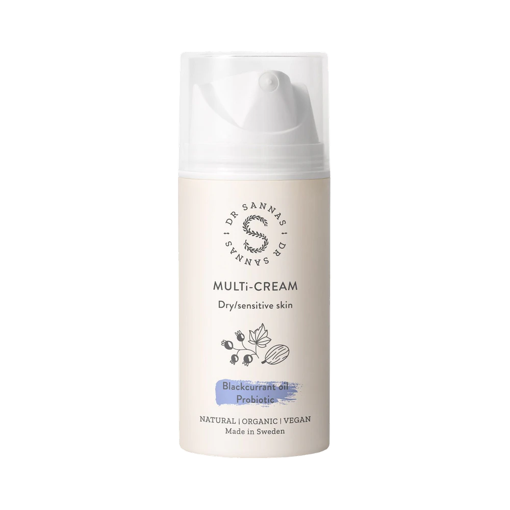 Dr Sannas Multikräm med svartvinbärsolja hudkräm 100 ml