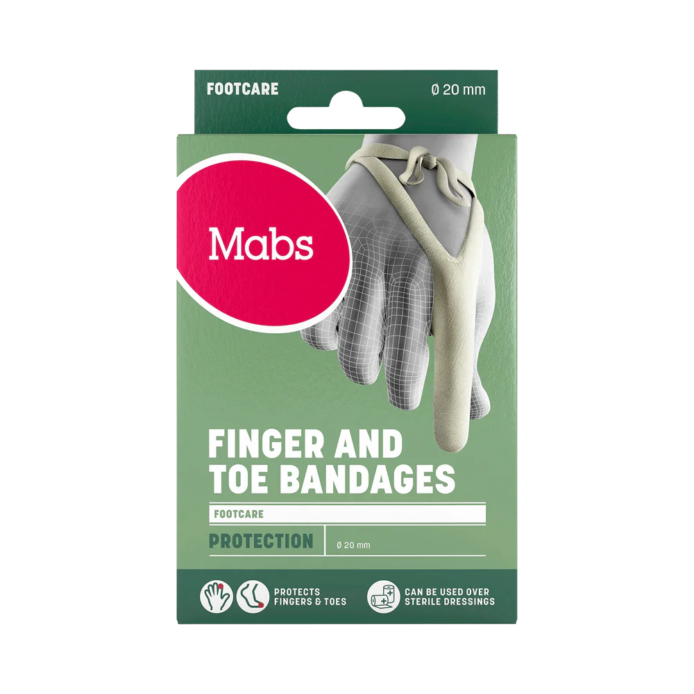 Mabs Footcare Finger and Toe Bandages finger- och tåförband 1 st