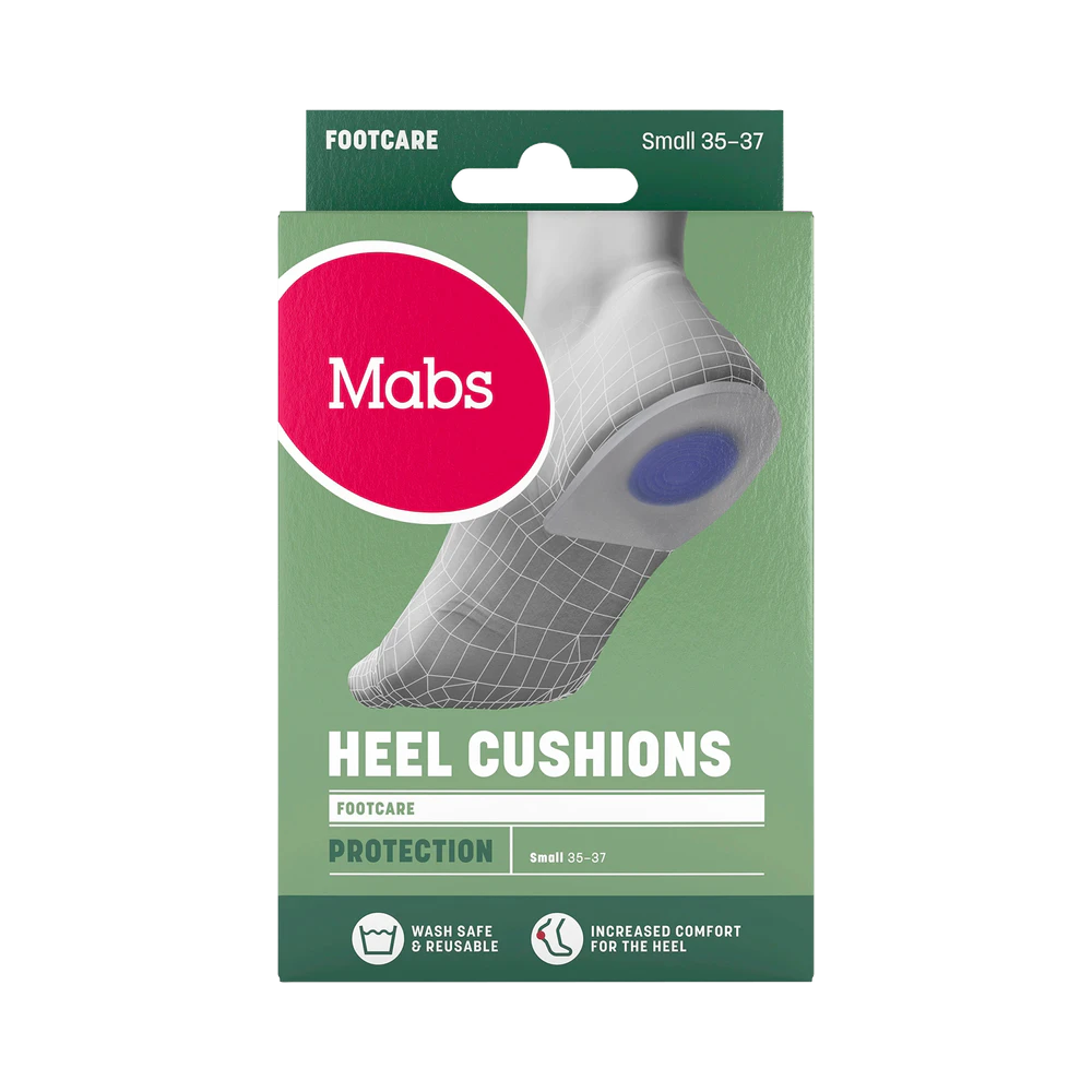 Mabs Footcare Heel Cushions S 35–37 hälinlägg 2 st