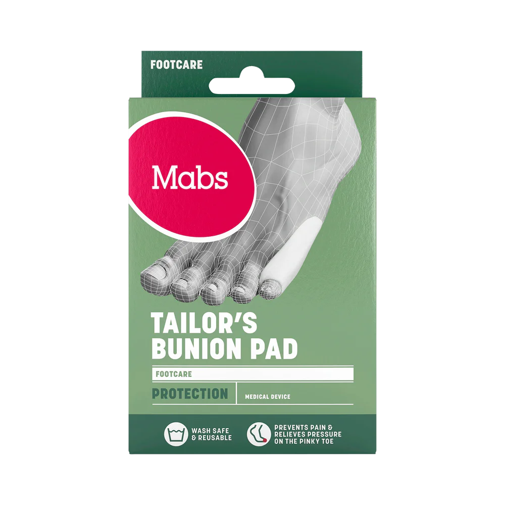 Mabs Footcare Tailor’s Bunion Pad skydd mot skräddarknuta 1 st