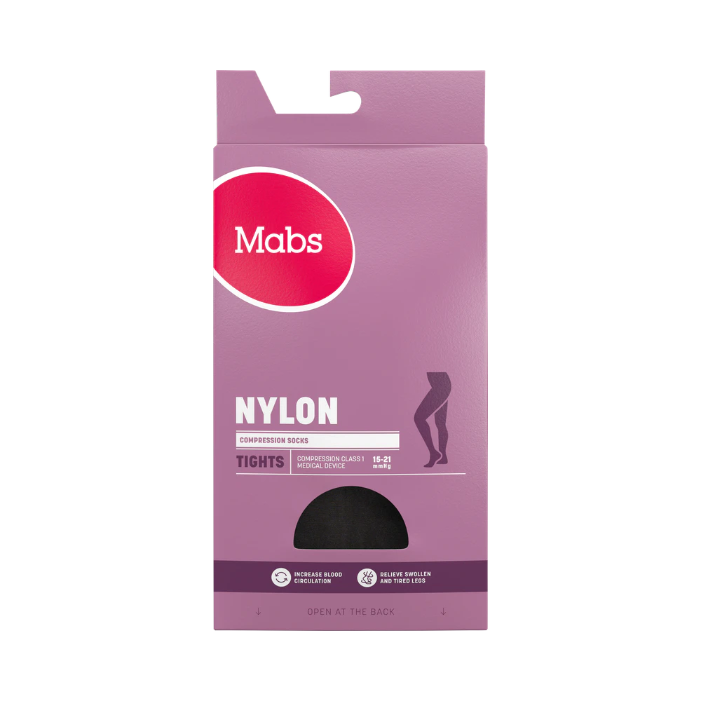 Mabs Nylon Black S tights 1 par