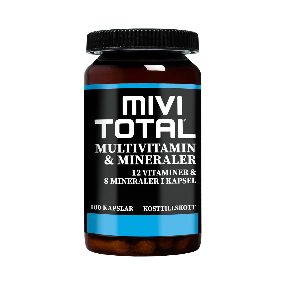 Mivitotal Multivitamin and Mineraler 100 kapslar