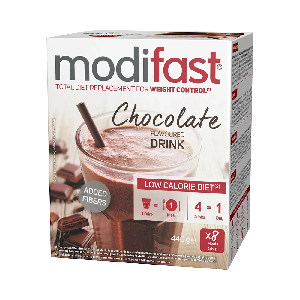 Modifast LCD Chocolate dryckespulver 8 x 55 g