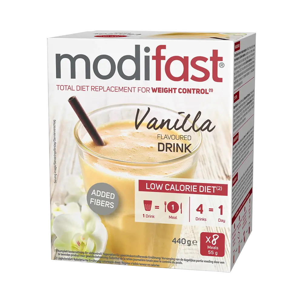 Modifast LCD Vanilla dryckespulver 8 x 55 g