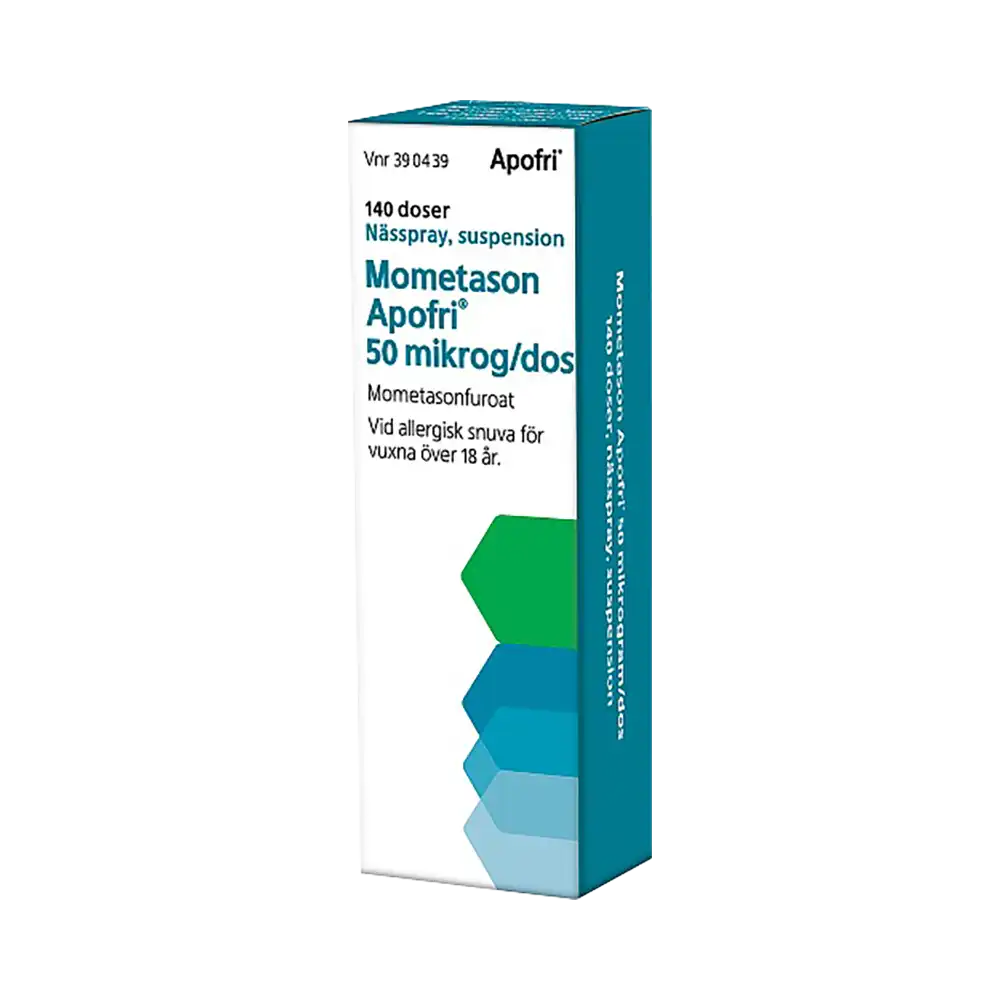 Mometason Apofri 50 ug/dos Nässpray, suspension 140 doser