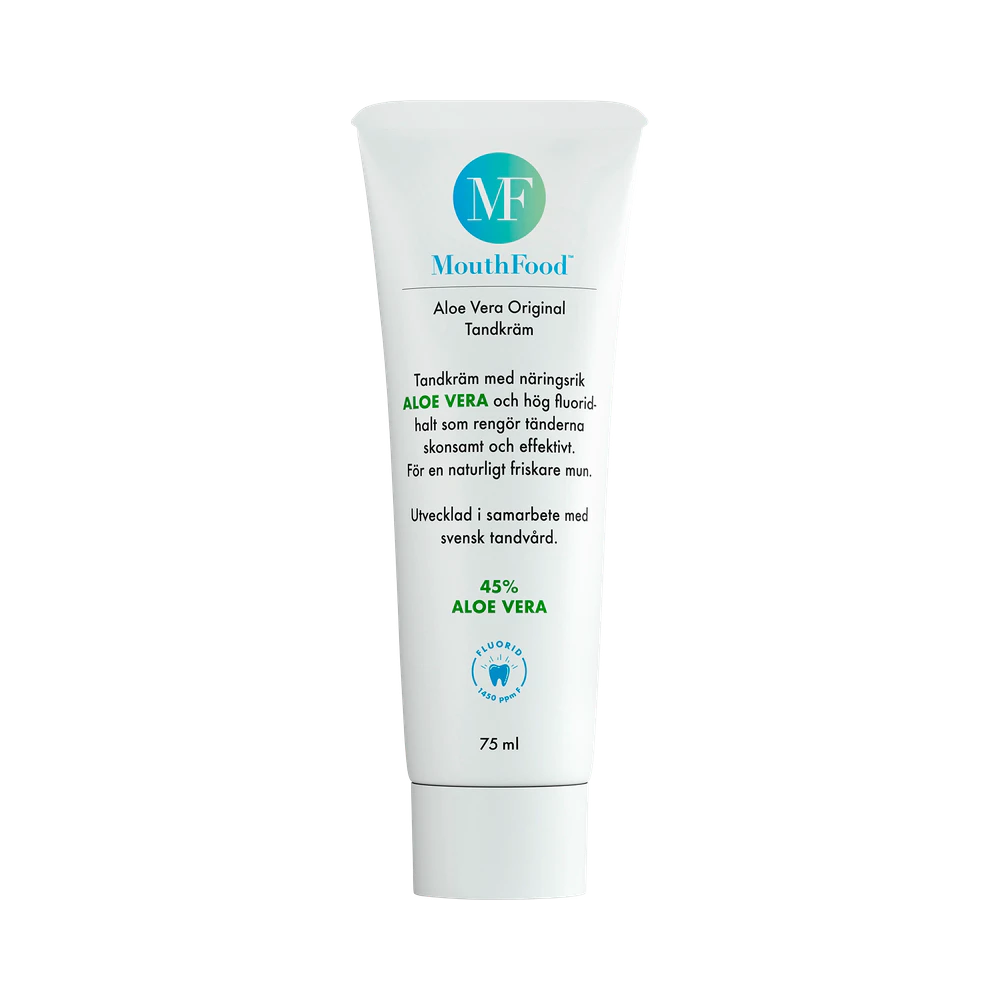 Mouthfood Aloe Vera Original tandkräm 75 ml