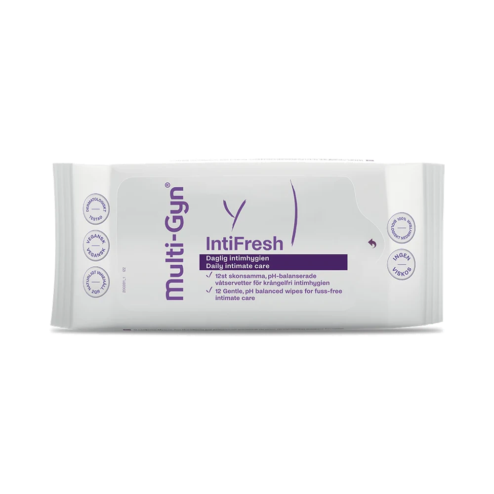 Multigyn IntiFresh intimate wipes 12 st
