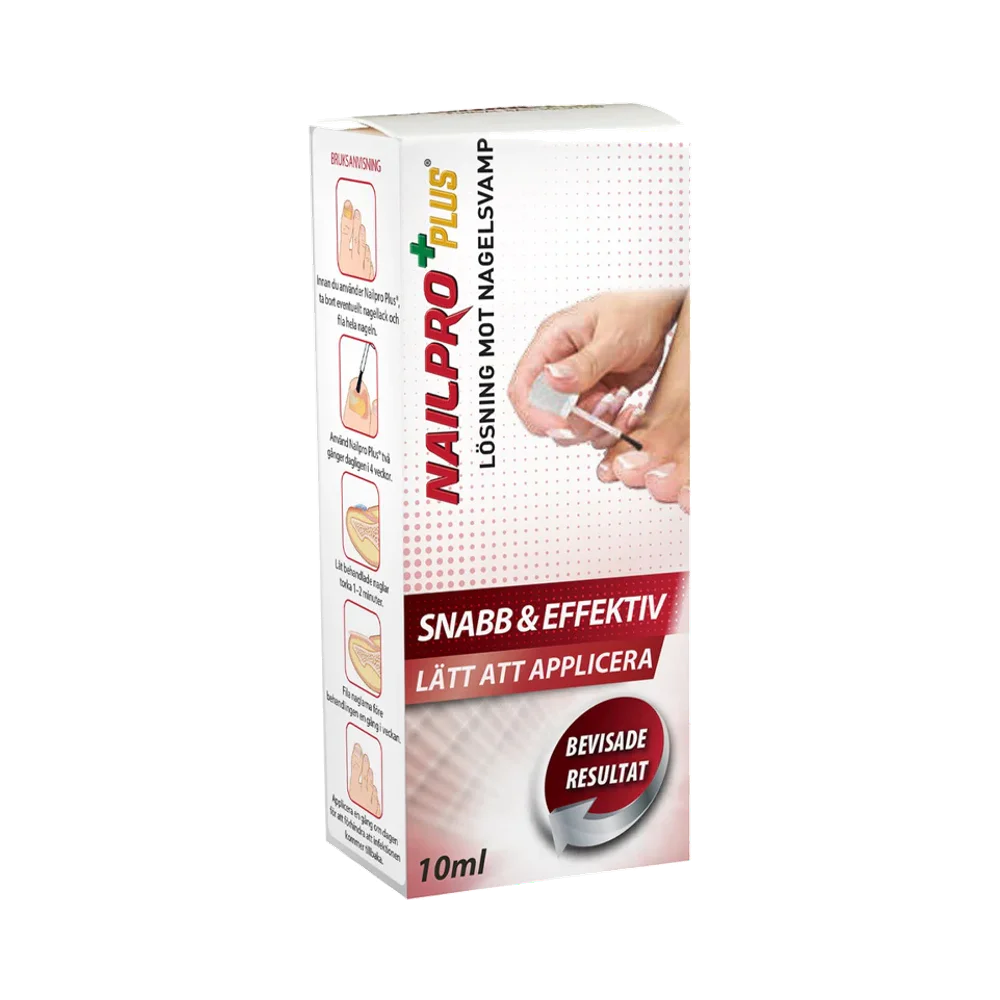 Nailpro Plus Nagelsvamp Behandling lösning 10 ml