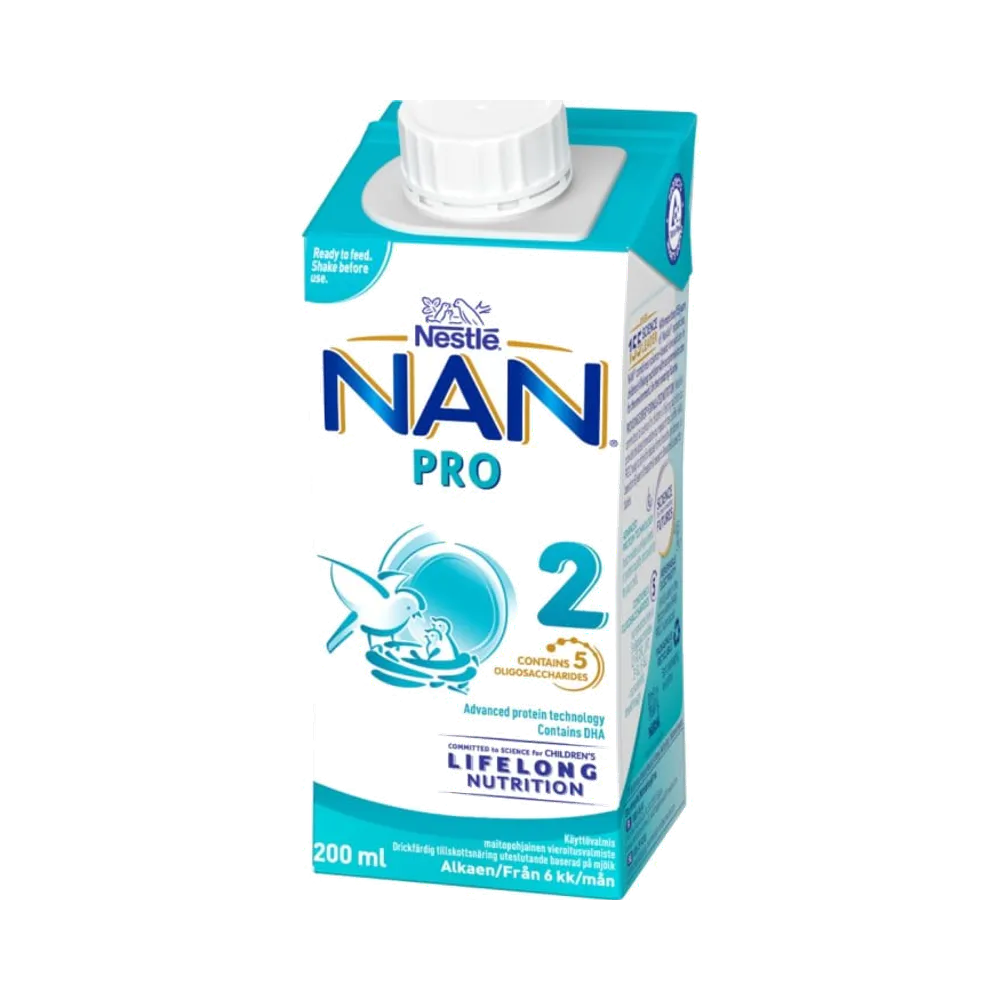 NAN PRO 2 drickfärdig tillskottsnäring 200 ml