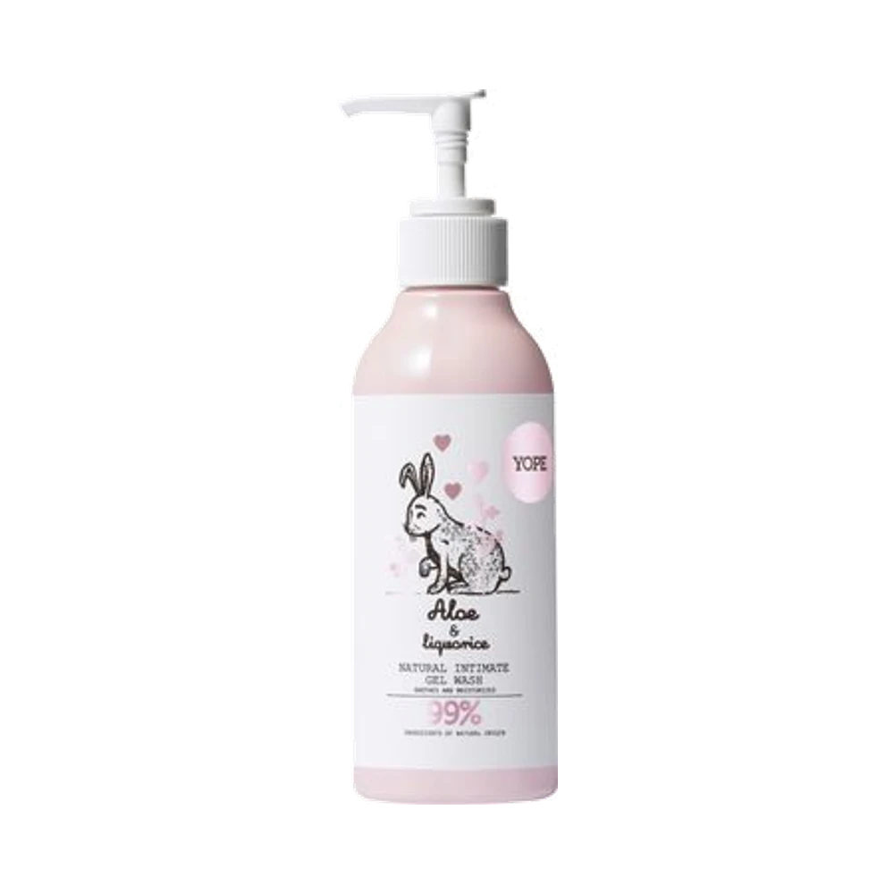 YOPE Natural Intimate Wash Aloe & Liquorice Naturlig intimtvätt 300 ml