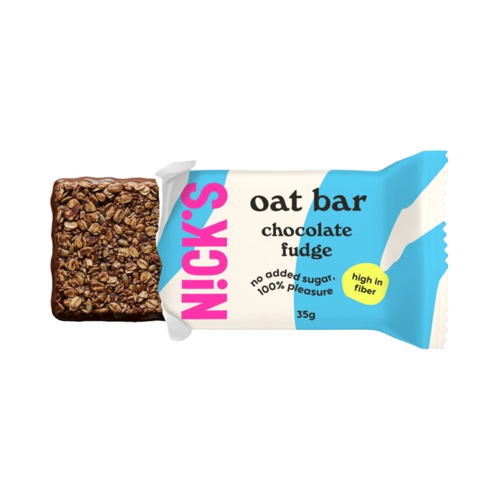 Nicks Oat Chocolate Fudge bar 35 g