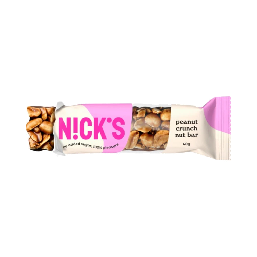 Nicks Nut Peanut Crunch bar 40 g