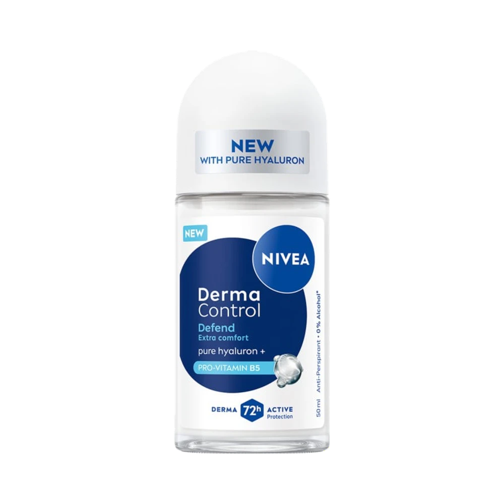 NIVEA Antiperspirant Deo Derma Control Defend roll on 50 ml