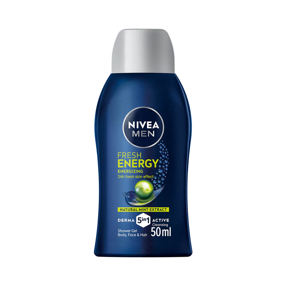 NIVEA MEN Duschtvål Fresh Energy shower gel 50 ml