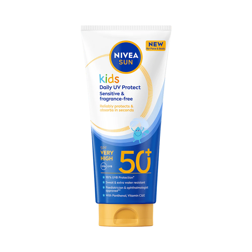 NIVEA Sun Kids Daily UV Protect SPF50+ solkräm 100 ml