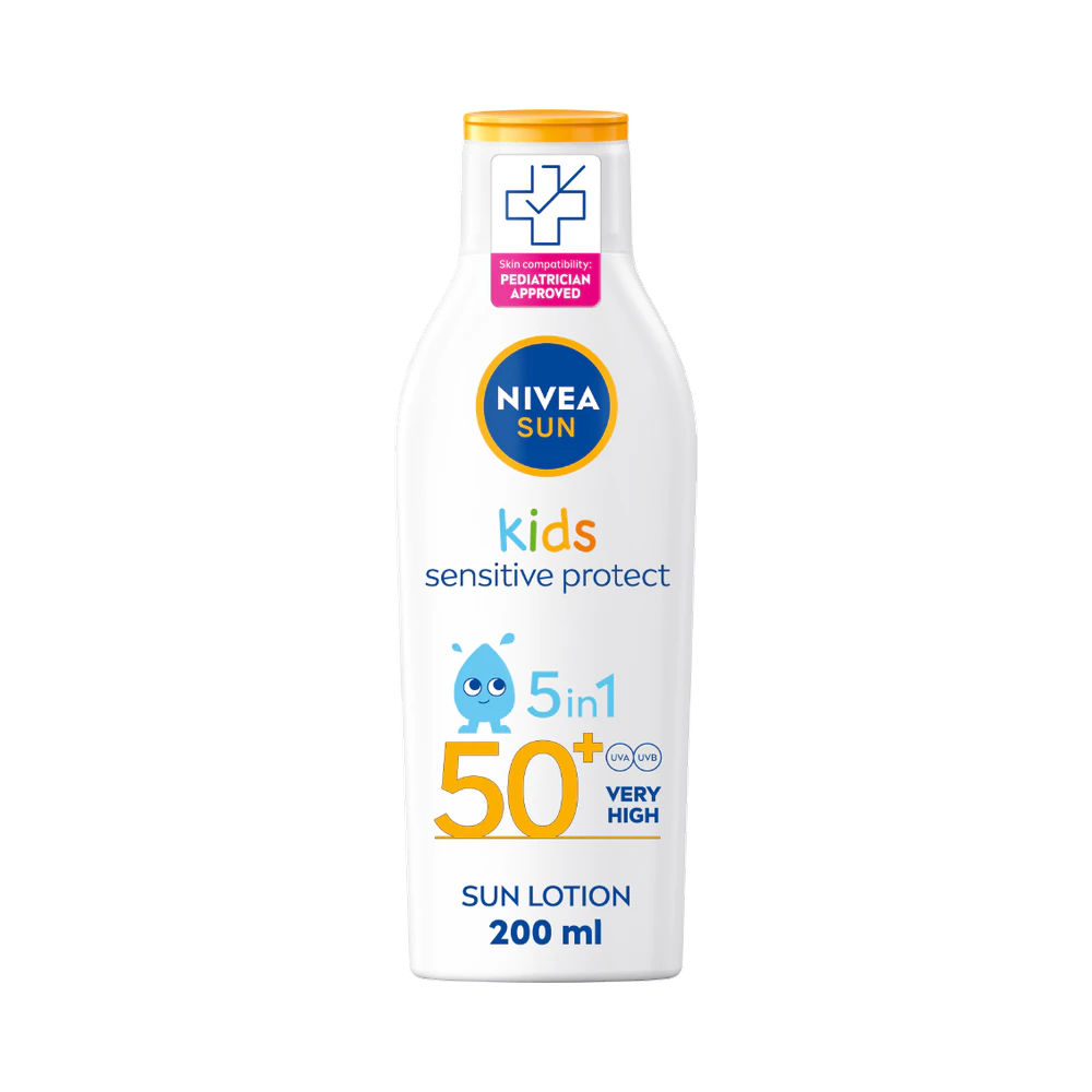 Nivea Sun Nivea kids sensitive protect & play sun SPF 50+ lotion 200 ml