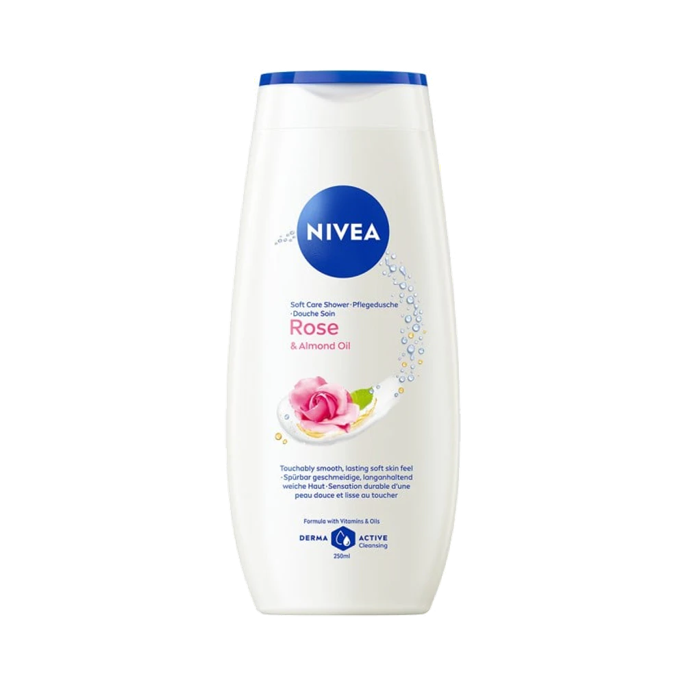 NIVEA Duschtvål Rose & Almond Shower oil 250 ml