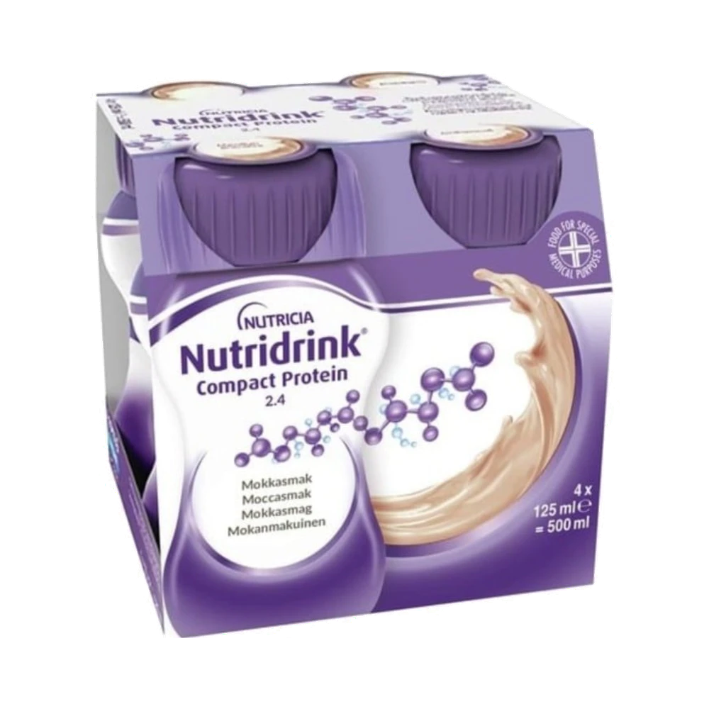 Nutridrink Compact Protein Mocca näringsdryck 4 x 125 ml
