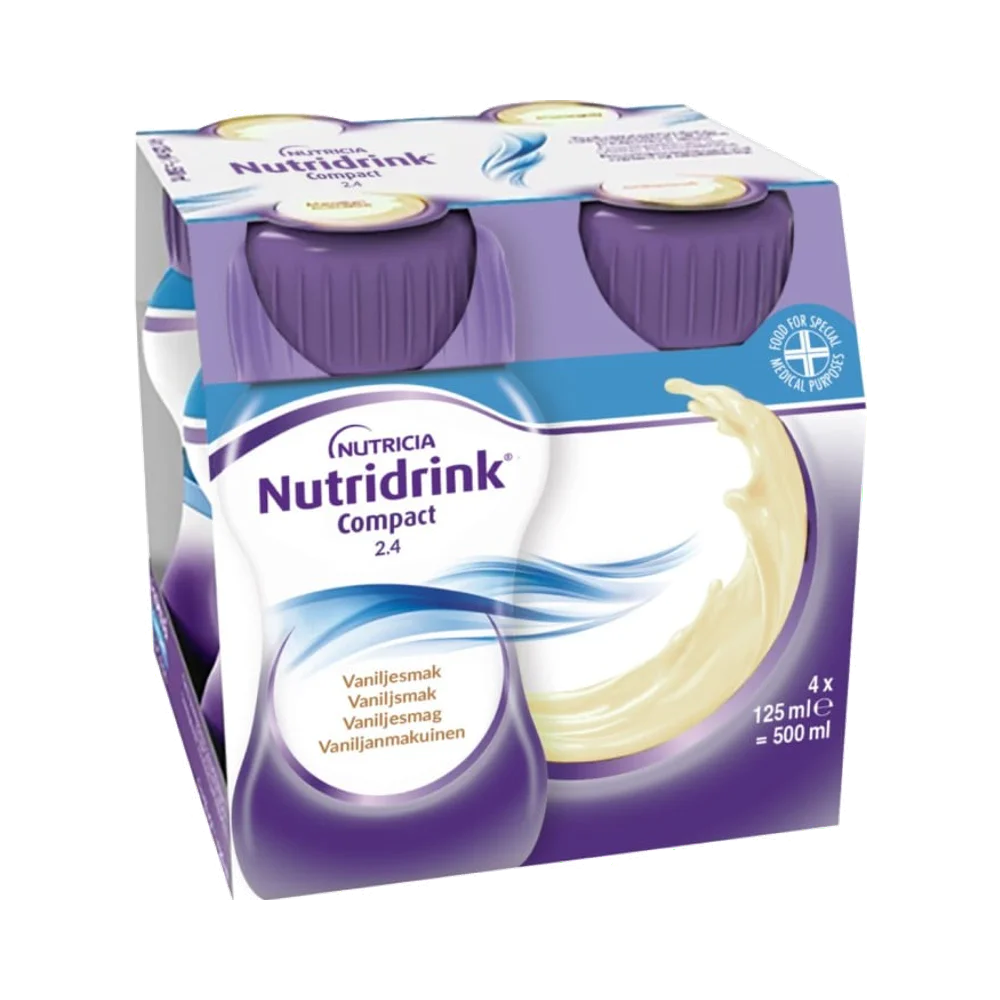 Nutridrink Compact Vanilj näringsdryck 4 x 125 ml