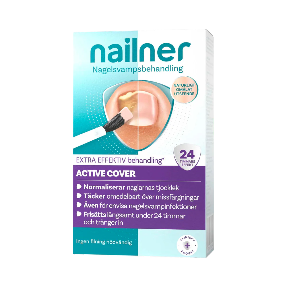 Nailner Active Cover Natural Nude nagelsvampbehandling 30 ml