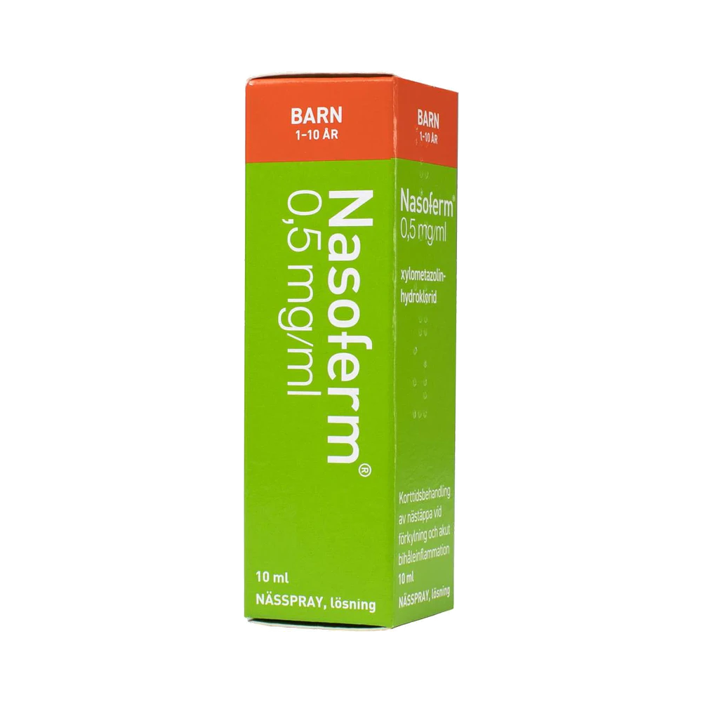 Nasoferm Barn 0,5 mg/ml nässpray 10 ml