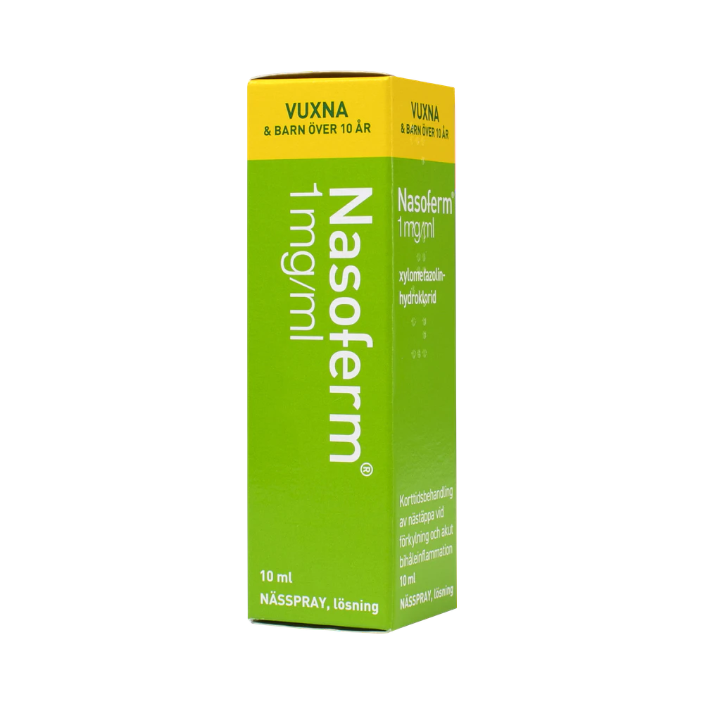 Nasoferm Vuxna och Barn 1 mg/ml nässpray 10 ml