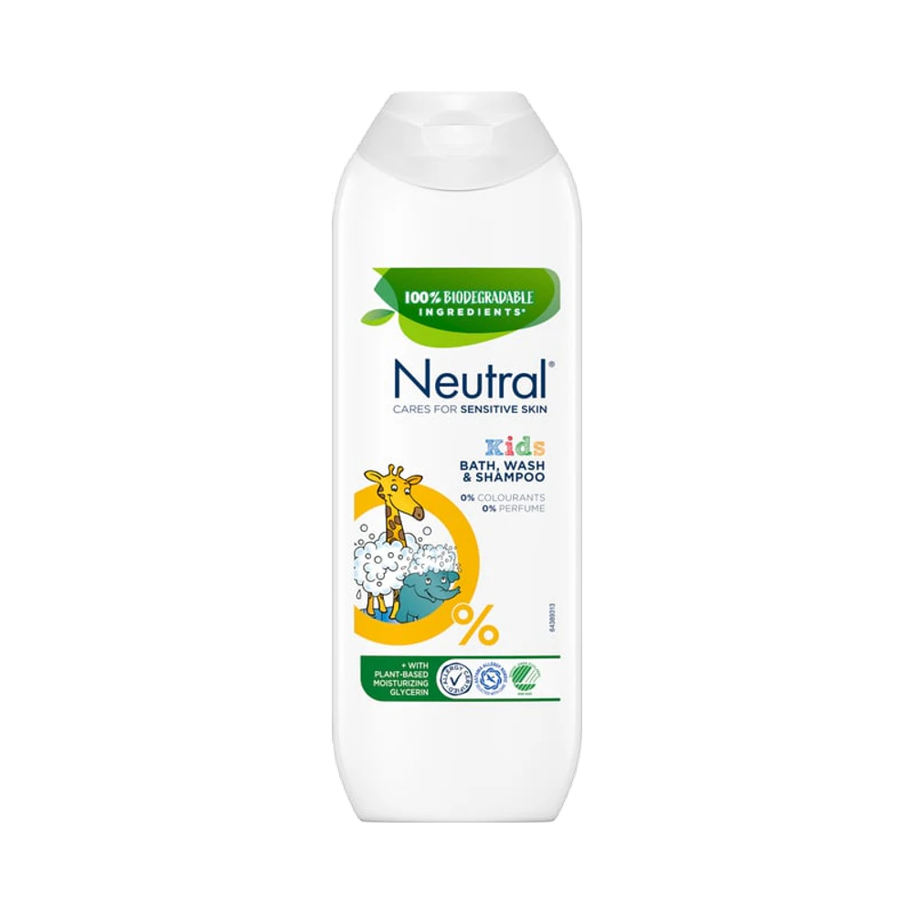 Neutral Kids Bath Wash and shampoo 250 ml