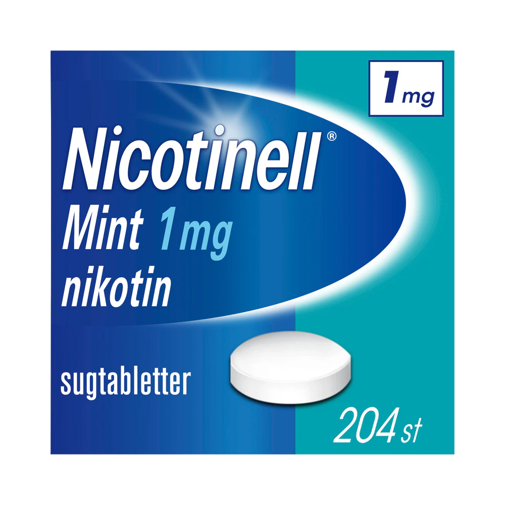 Nicotinell Mint 1 mg sugtabletter 204 st
