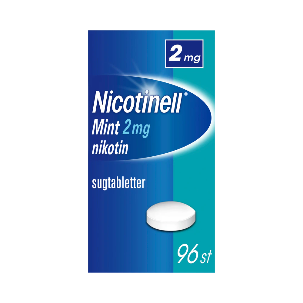 Nicotinell Mint 2 mg sugtabletter 96 st