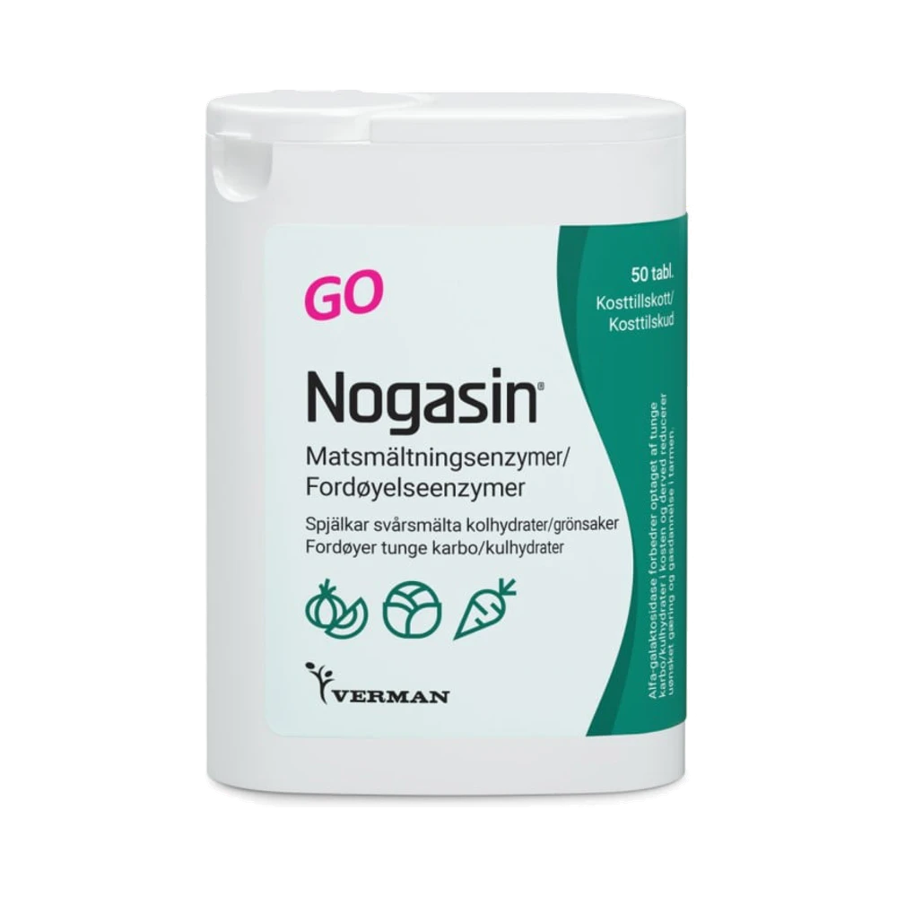 Verman Nogasin GO 50 tabletter
