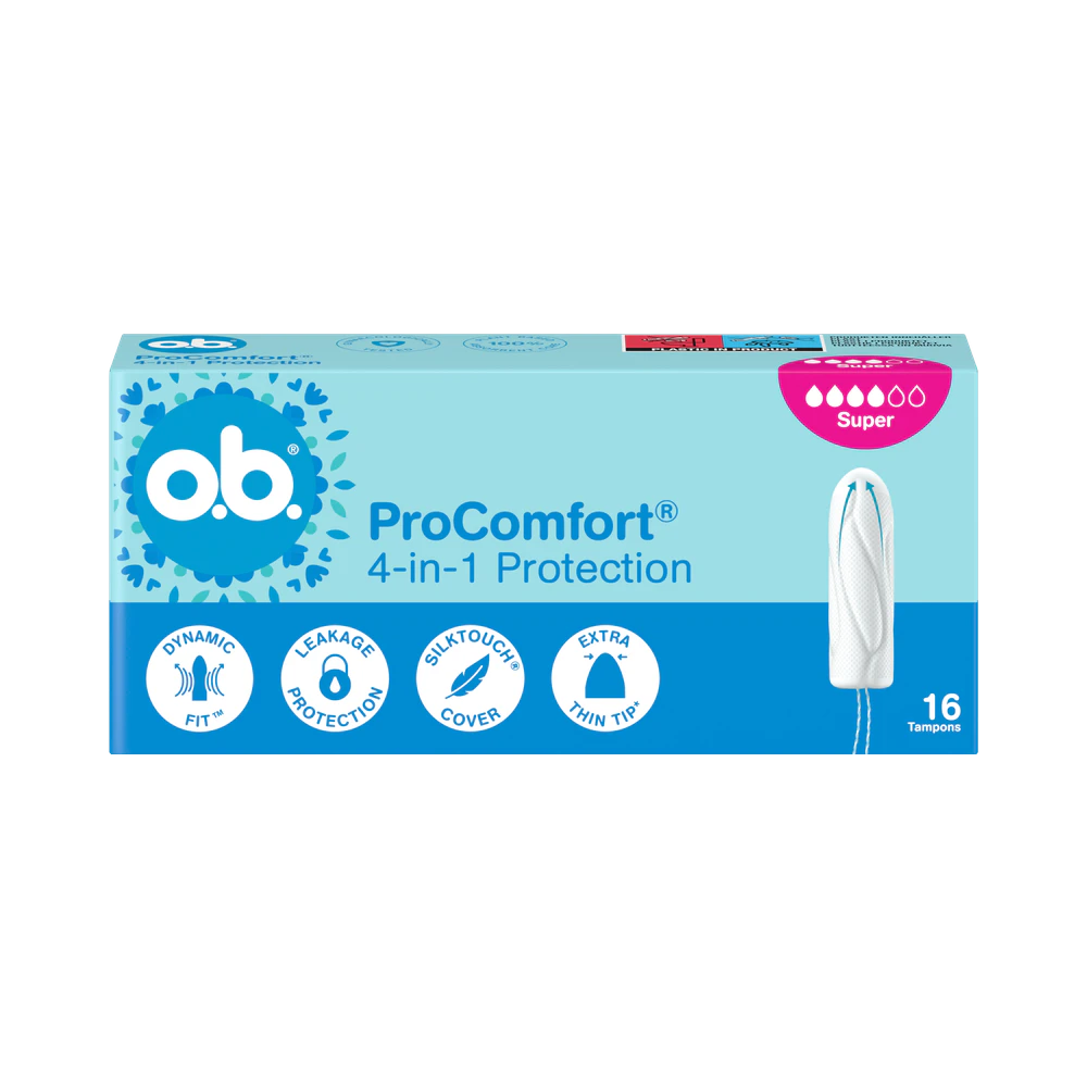 o.b. ProComfort Super tamponger 16 st