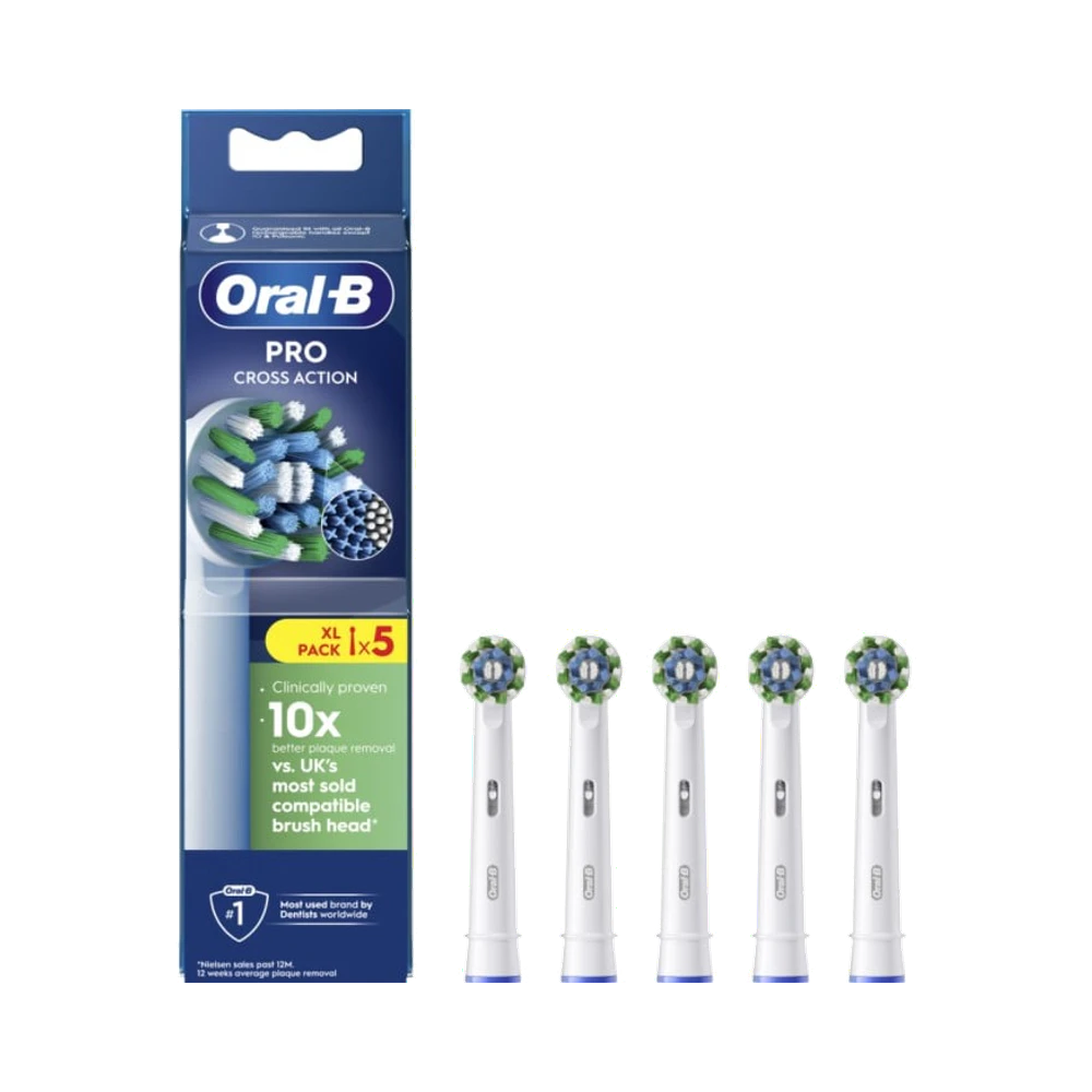 Oral-B Pro Cross Action borsthuvuden 5 st