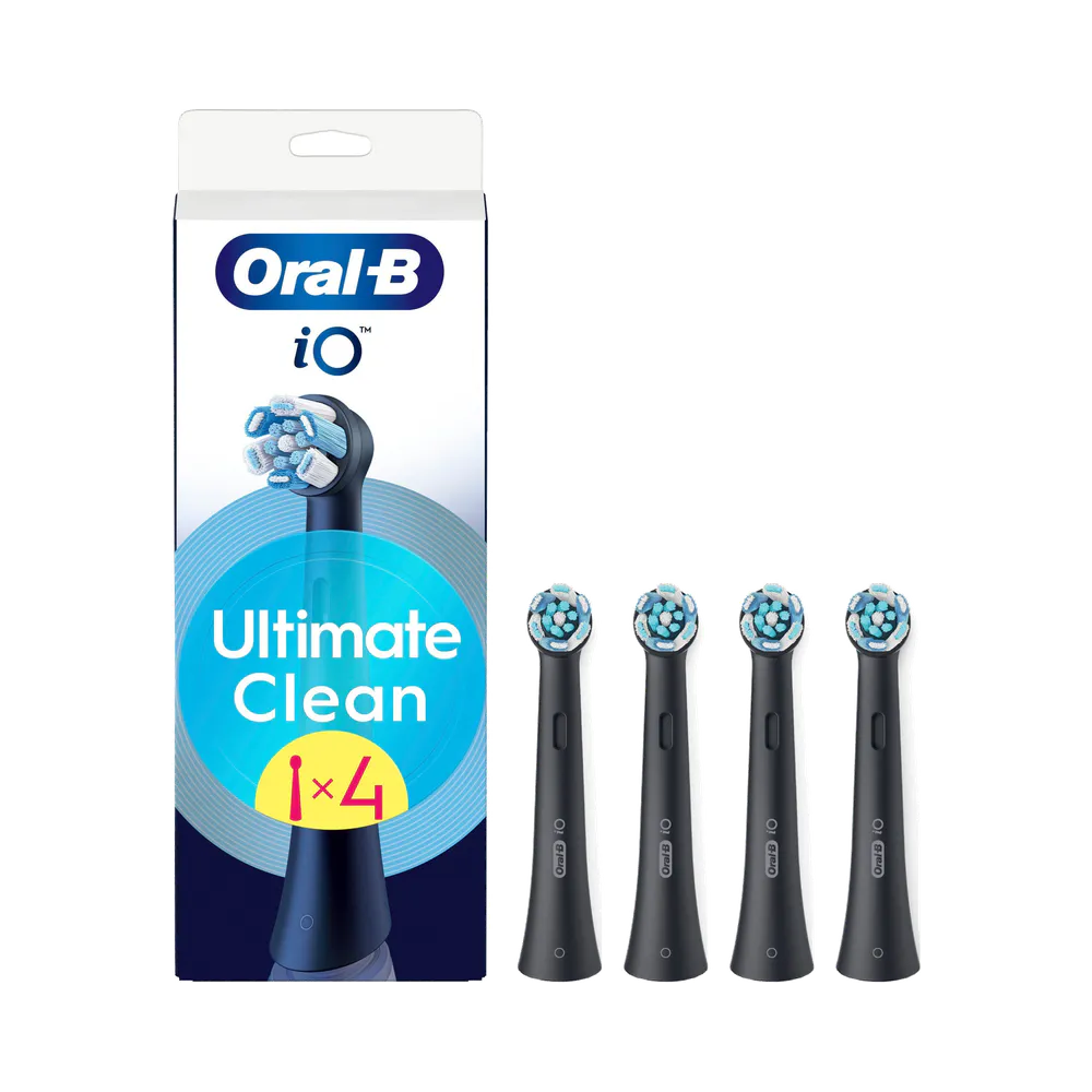 Oral-B iO Ultimate Clean Black borsthuvuden 4 st