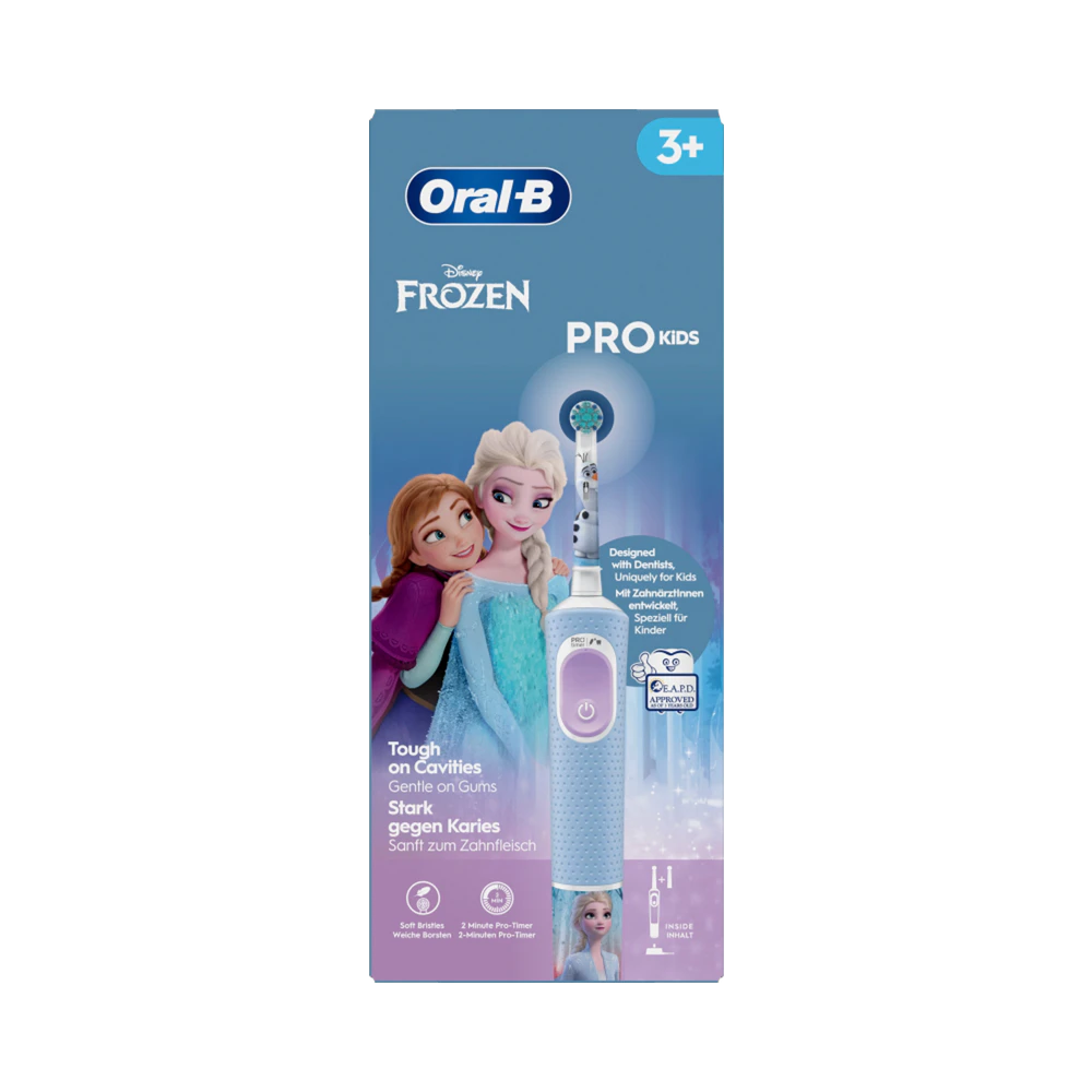 Oral-B Vitality Pro Kids Frozen eltandborste med extra refill 1 st
